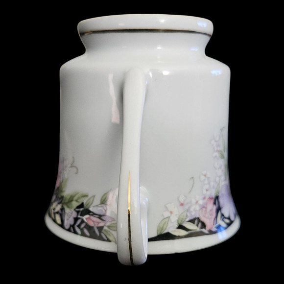 Imperial’s Fine China Universal Floral Cup & Saucer Pink Purple Flowers - Picture 9 of 9